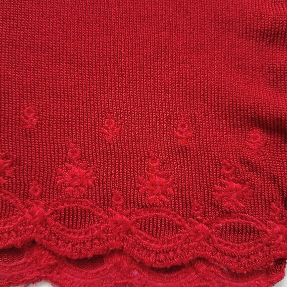Mango Red Knit Cami Top - Picture 4 of 5